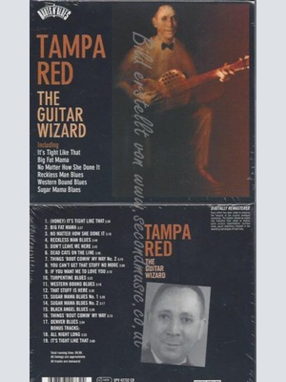 CD--MG/ TAMPA RED--ROOTS N'BLUES-THE GUITAR WIZARD