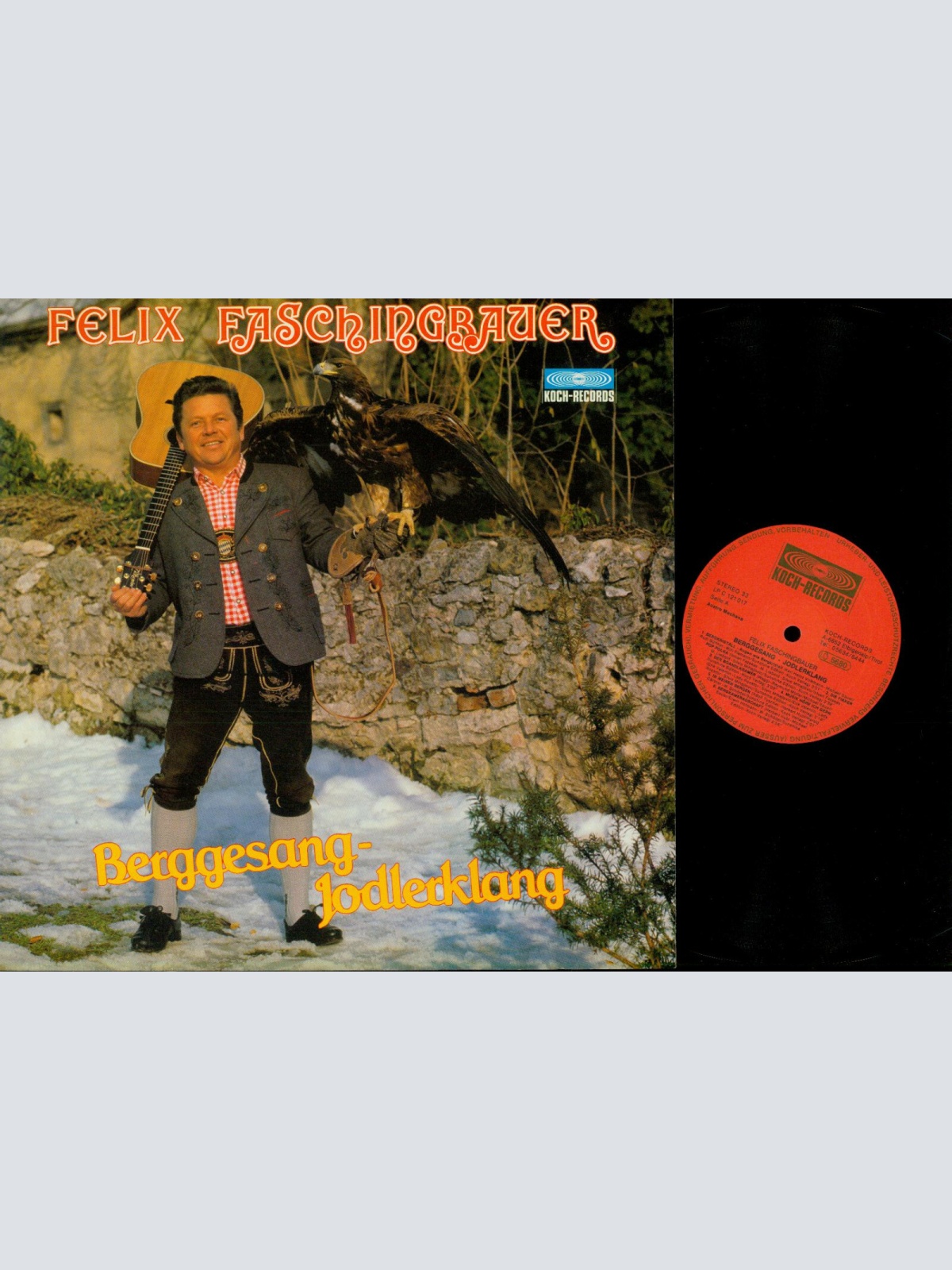 LP--Felix Faschingbauer -- Berggesang Jodlerklang   //NM