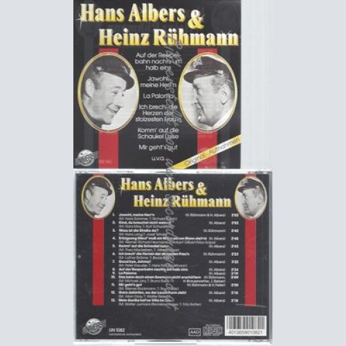 CD--HANS ALBERS UND HEINZ RÜHMANN-  IHRER GRÖßTEN ERFOLGE.