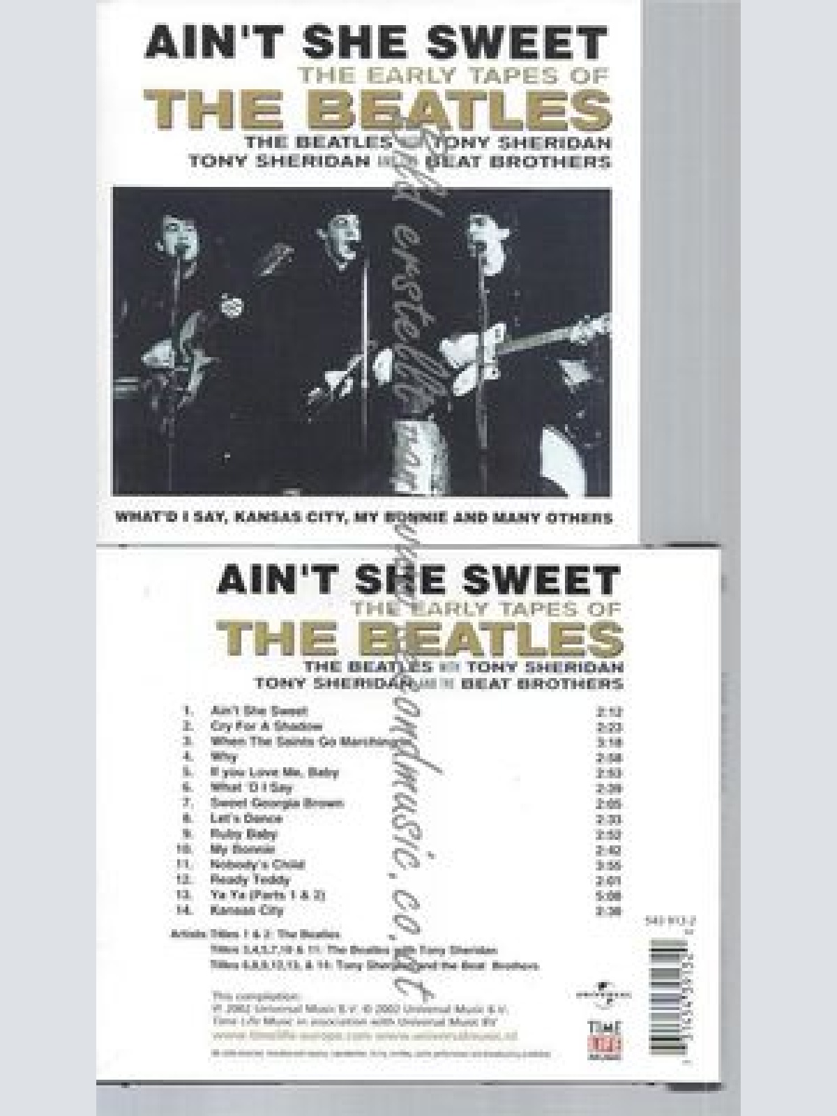 CD--Tony Sheridan And The Beat Brothers  Ain't She Sweet