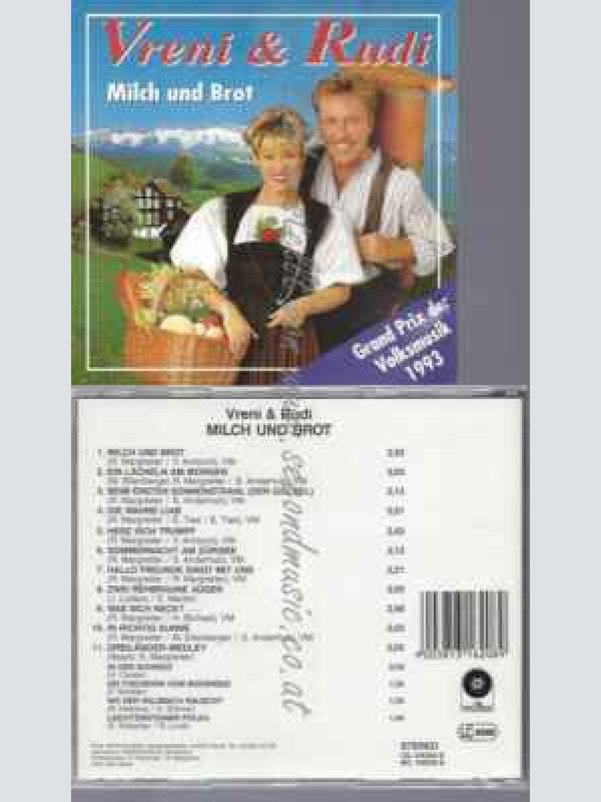 CD--VRENI & RUDI--MILCH UND BROT
