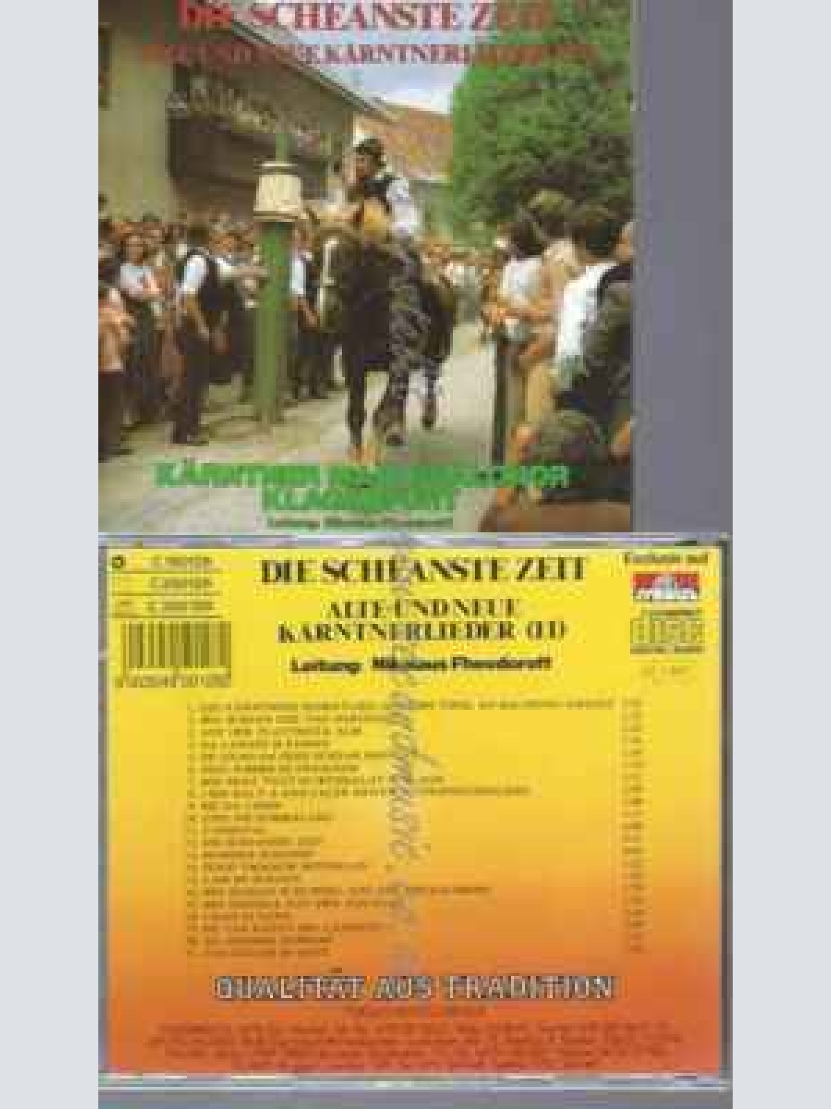 CD--Alte und Neue Kärntnerlieder I Madrigalchor Klagenfurt,