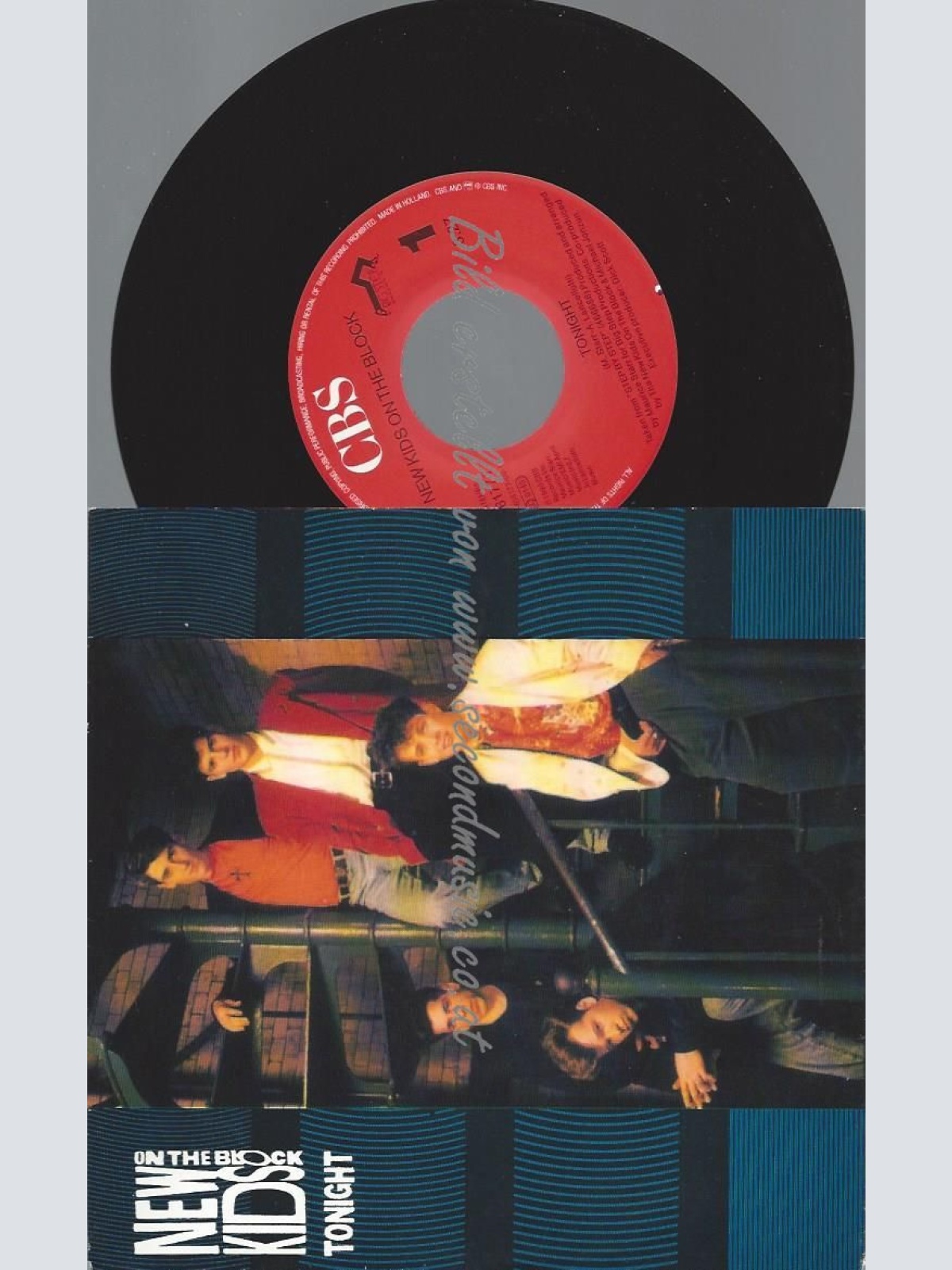 7"  New Kids On The Block – Tonight