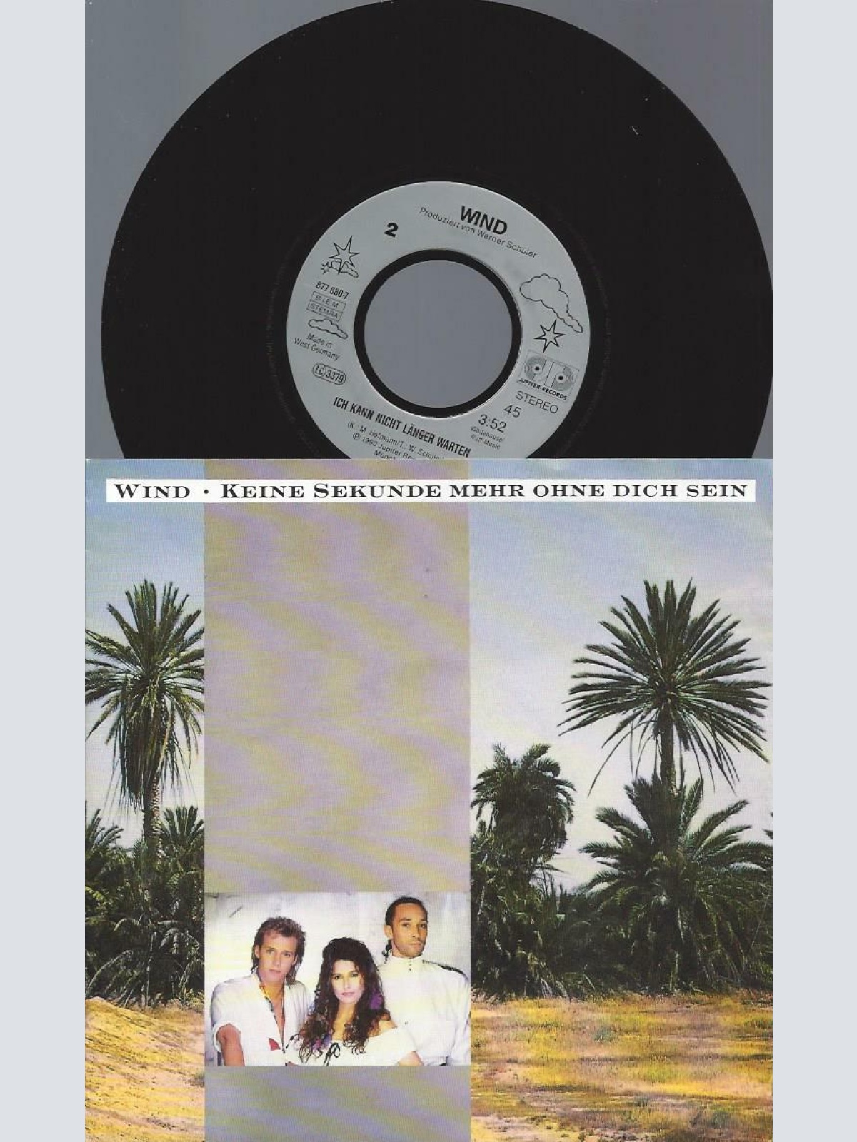 7" Wind   – Keine Sekunde Mehr Ohne Dich Sein