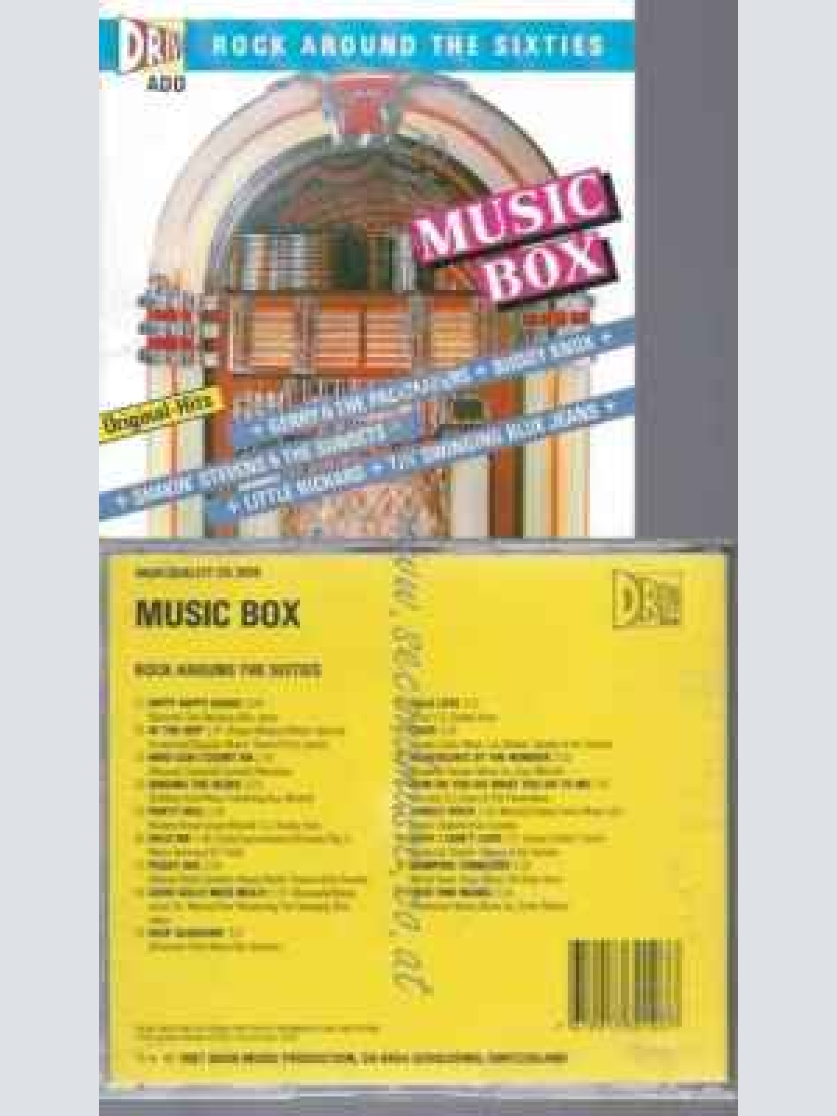 CD--  Various  Music Box (Rock Around The Sixties)