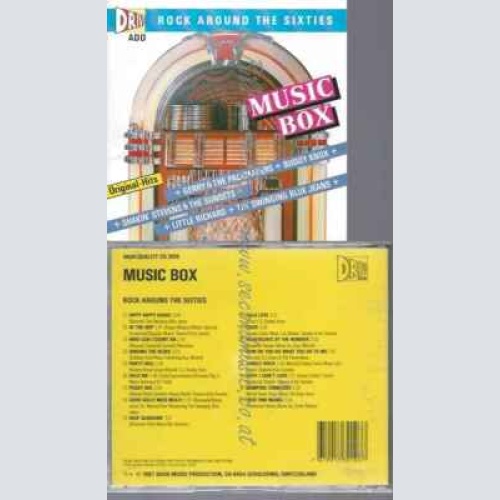 CD--  Various  Music Box (Rock Around The Sixties)