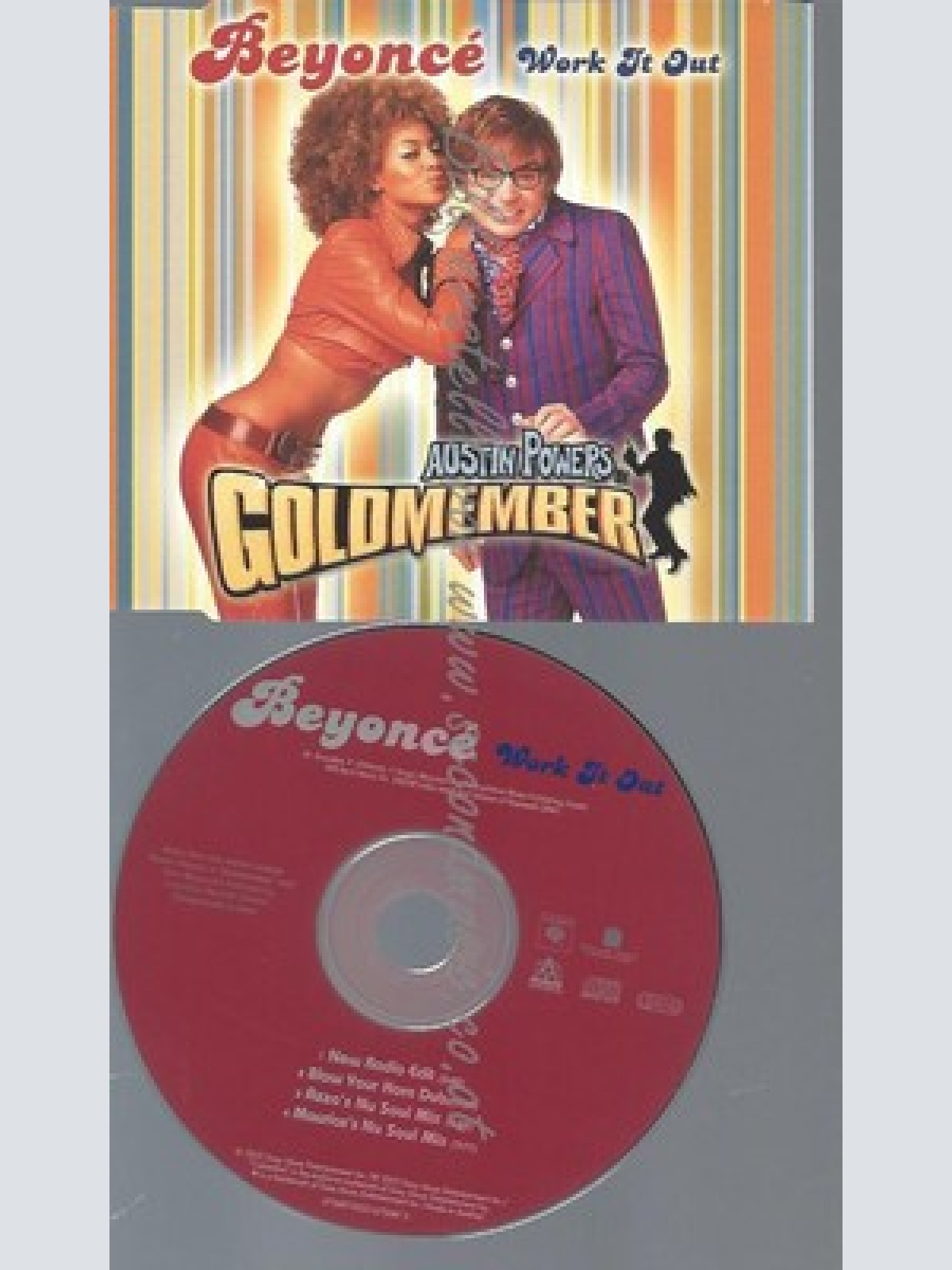 CD--BEYONCE--WORK IT OUT | MAXI