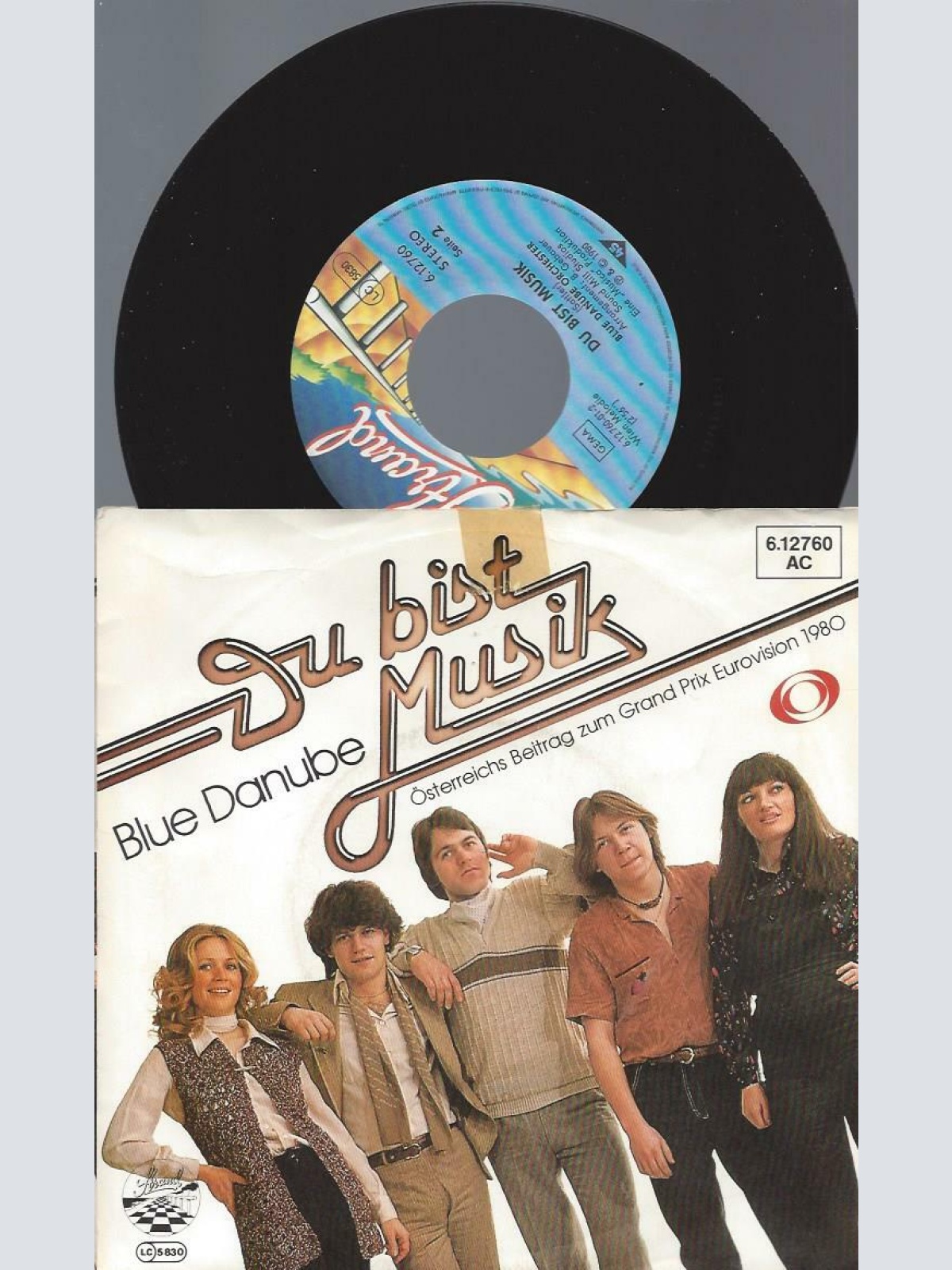 7" Blue Danube – Du Bist Musik