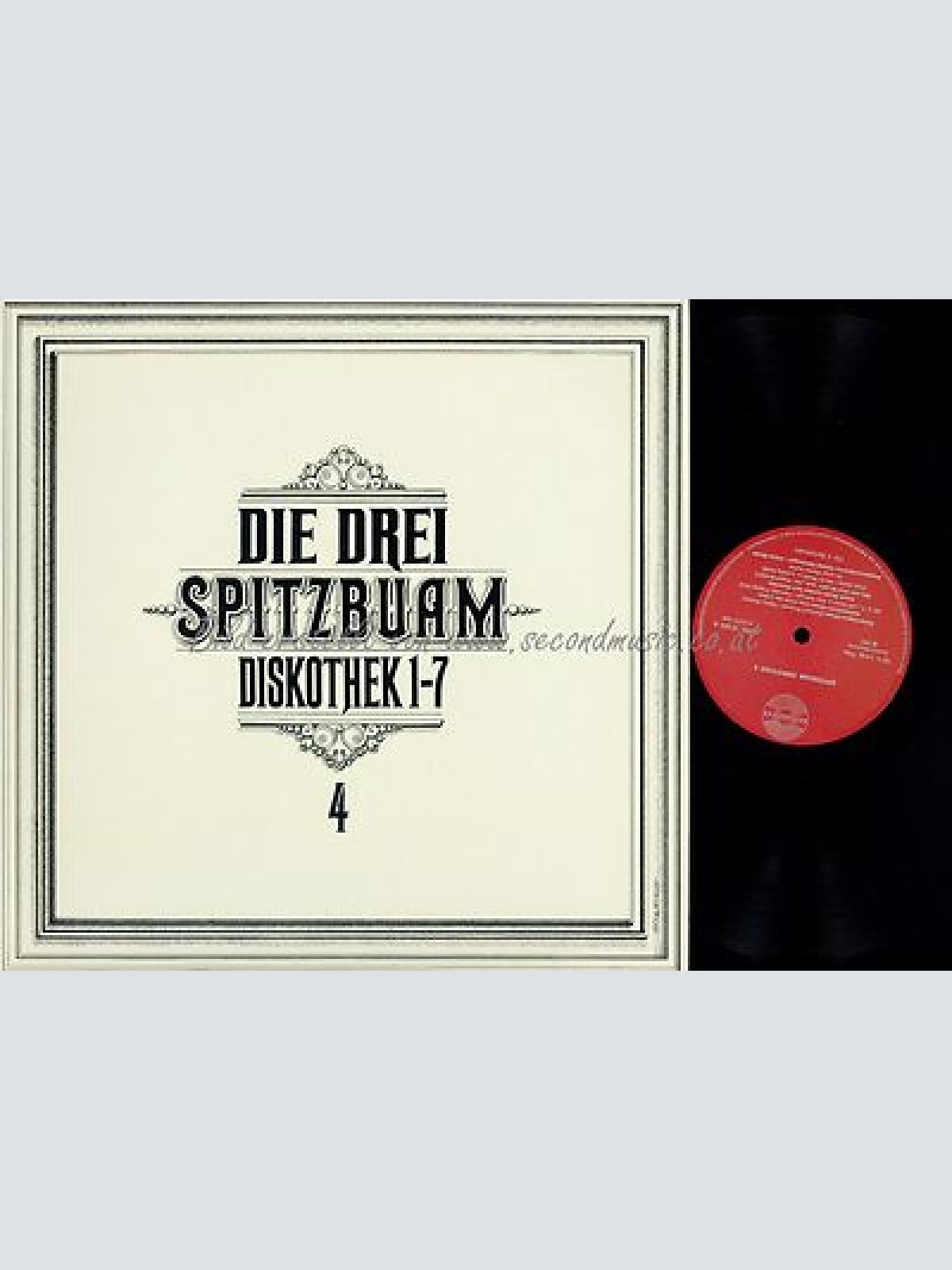 LP/DIE DREI SPITZBUAM DISCOTHEK 1-7//4