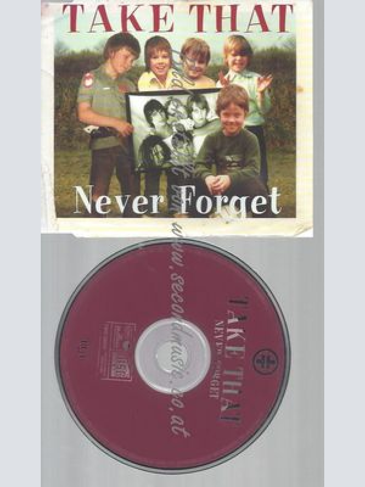 CD--TAKE THAT--NEVER FORGET