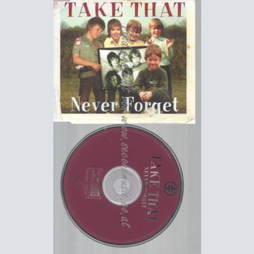 CD--TAKE THAT--NEVER FORGET