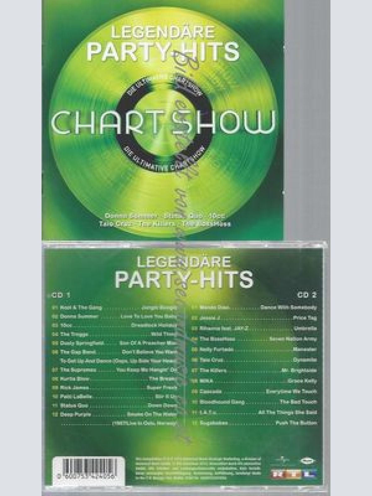 CD--DIE ULTIMATIVE CHART SHOW --LEGENDÄRE PARTY-HITY