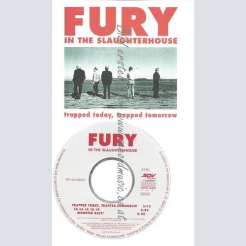 CD--FURY IN THE SLAUGHTERHOUSE--TRAPPED TODAY, TRAPPED TOMORROW