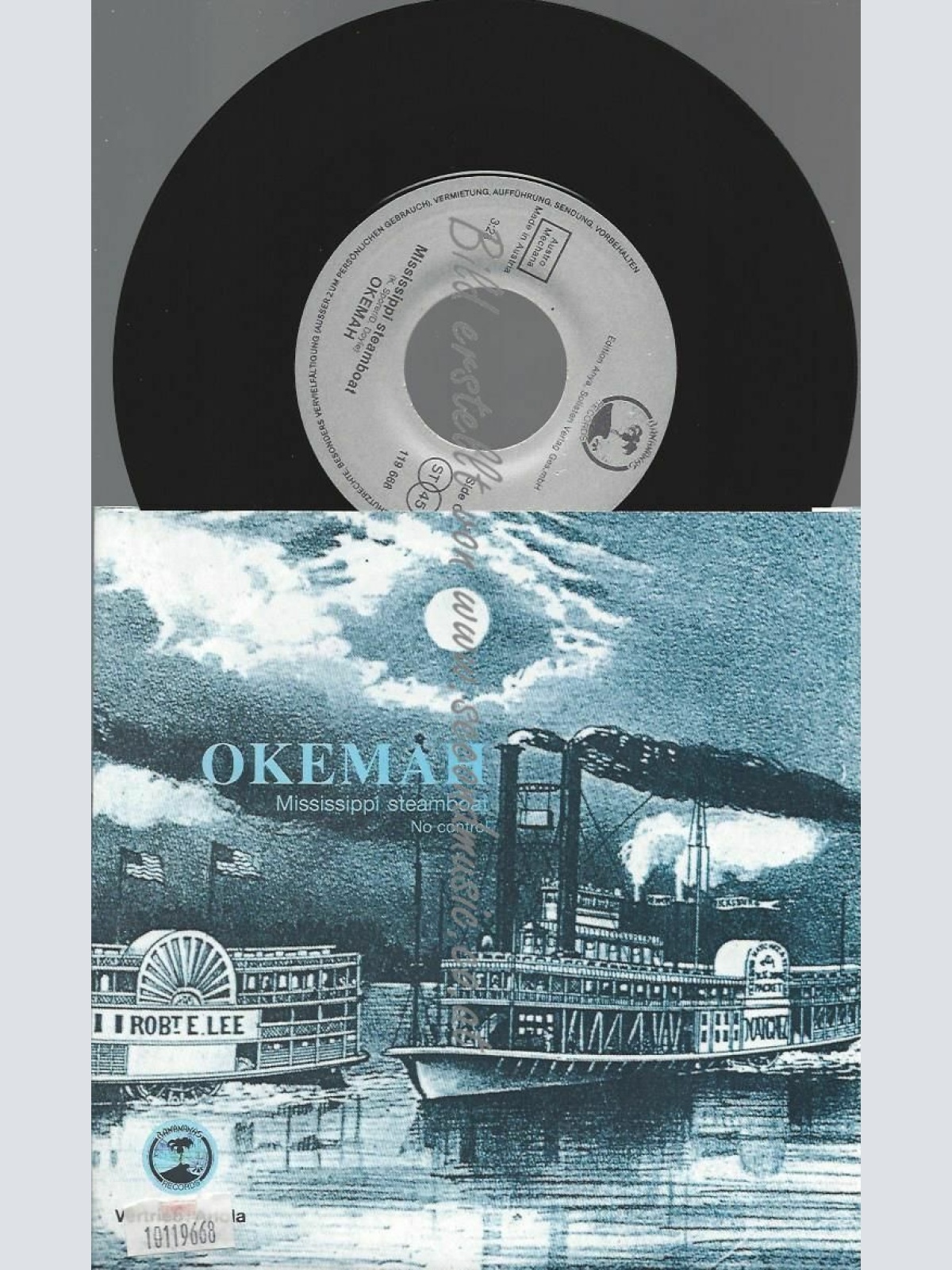 7" OKEMAH  MISSISSIPPI STEAMBOAT  // NM