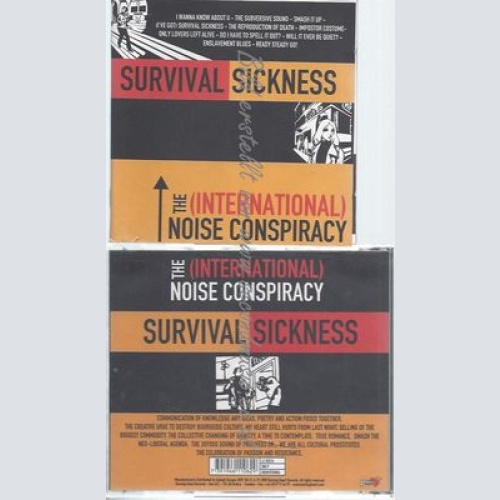 CD--INTERNATIONAL NOISE CONSPIRACY--SURVIVAL SICKNESS