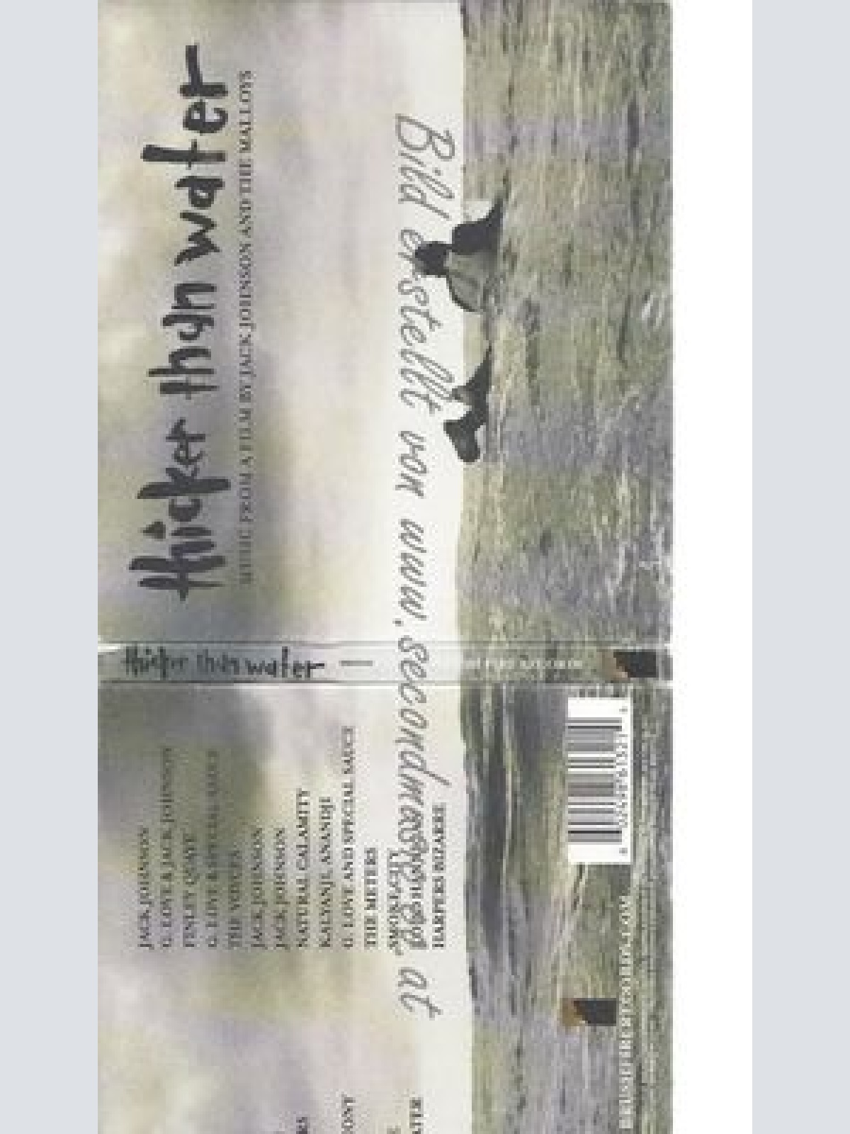 CD--VARIOUS ARTISTS--THICKER THAN WATER -SOUNDTRACK-