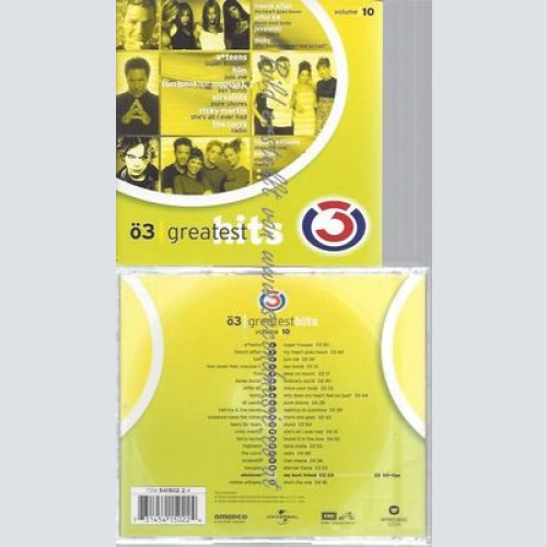 CD--DIVERSE POP--OE3 GREATEST HITS 10