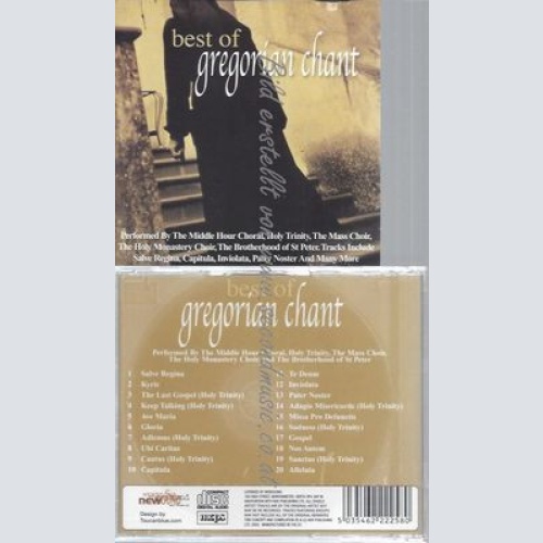 CD--GREGORIAN CHANT--GREGORIAN CHANT - BEST OF