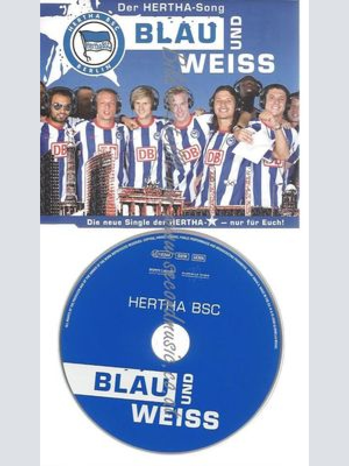 CD--HERTHA BSC--BLAU UND WEISS