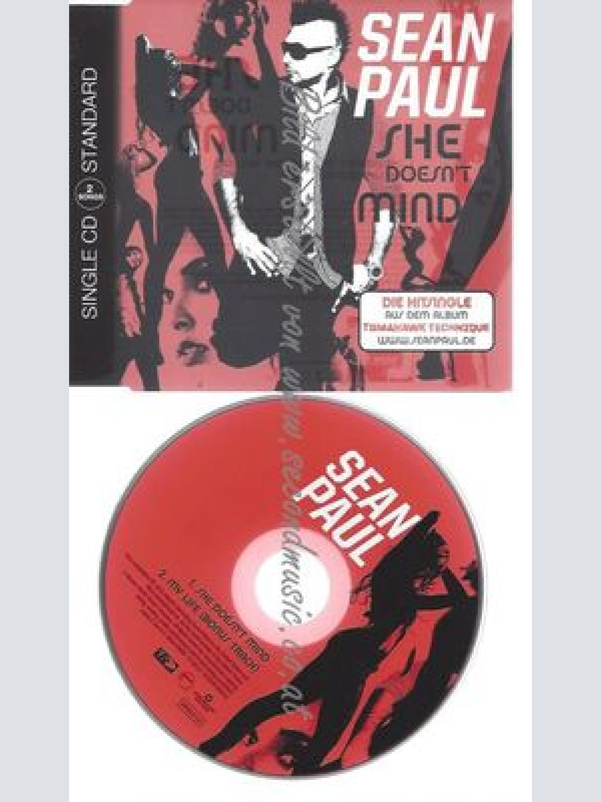 CD--SEAN PAUL--SHE DOESN'T MIND