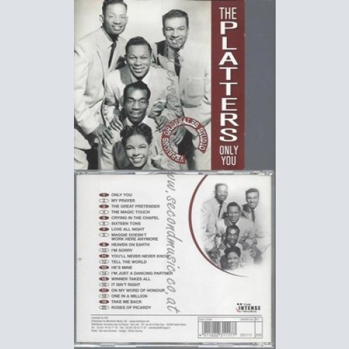CD--THE PLATTERS--ONLY YOU [ORIGINAL STUDIO VERSIONEN]