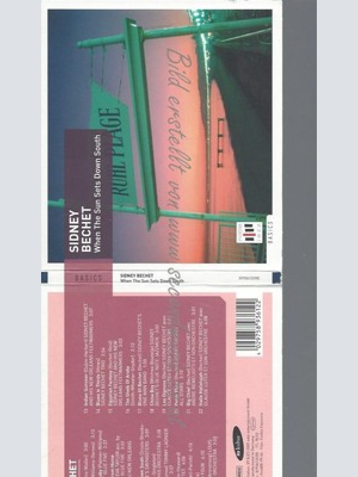 CD--SIDNEY BECHET--WHEN THE SUN SETS DOWN SOUTH