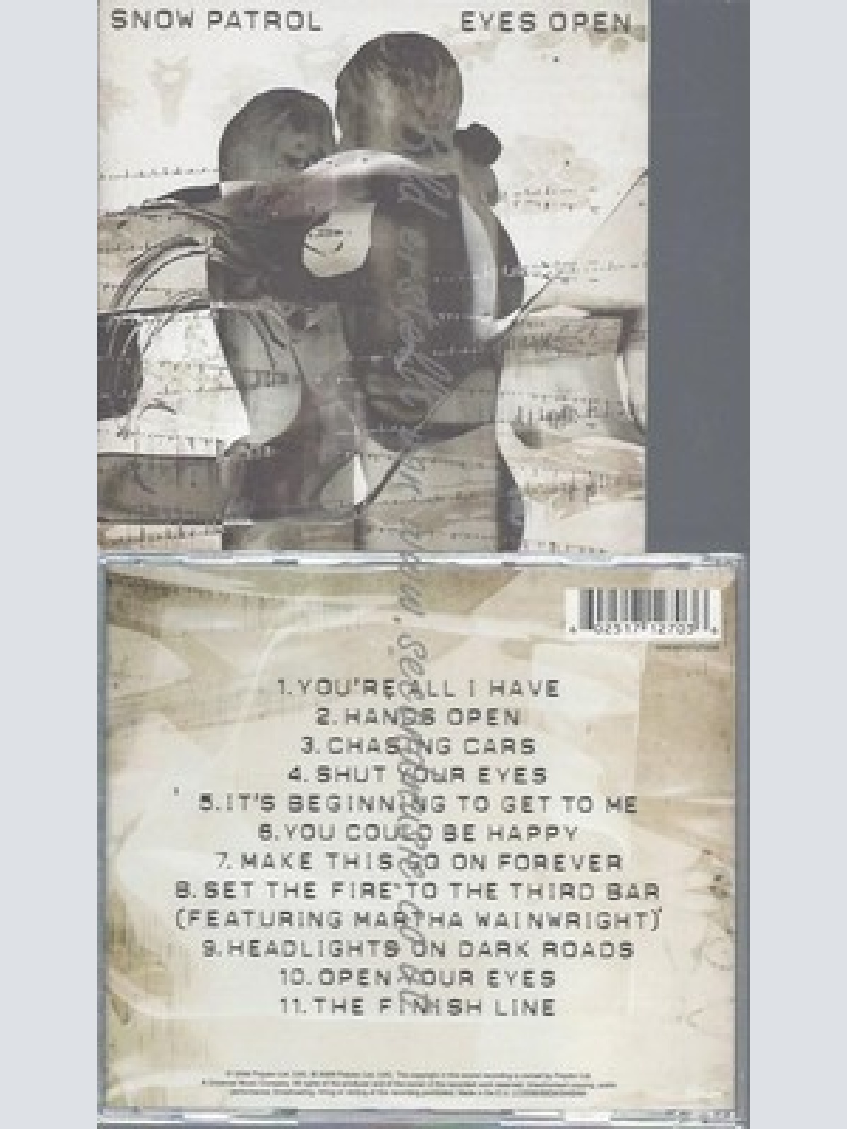 CD--SNOW PATROL--EYES OPEN