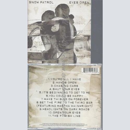 CD--SNOW PATROL--EYES OPEN