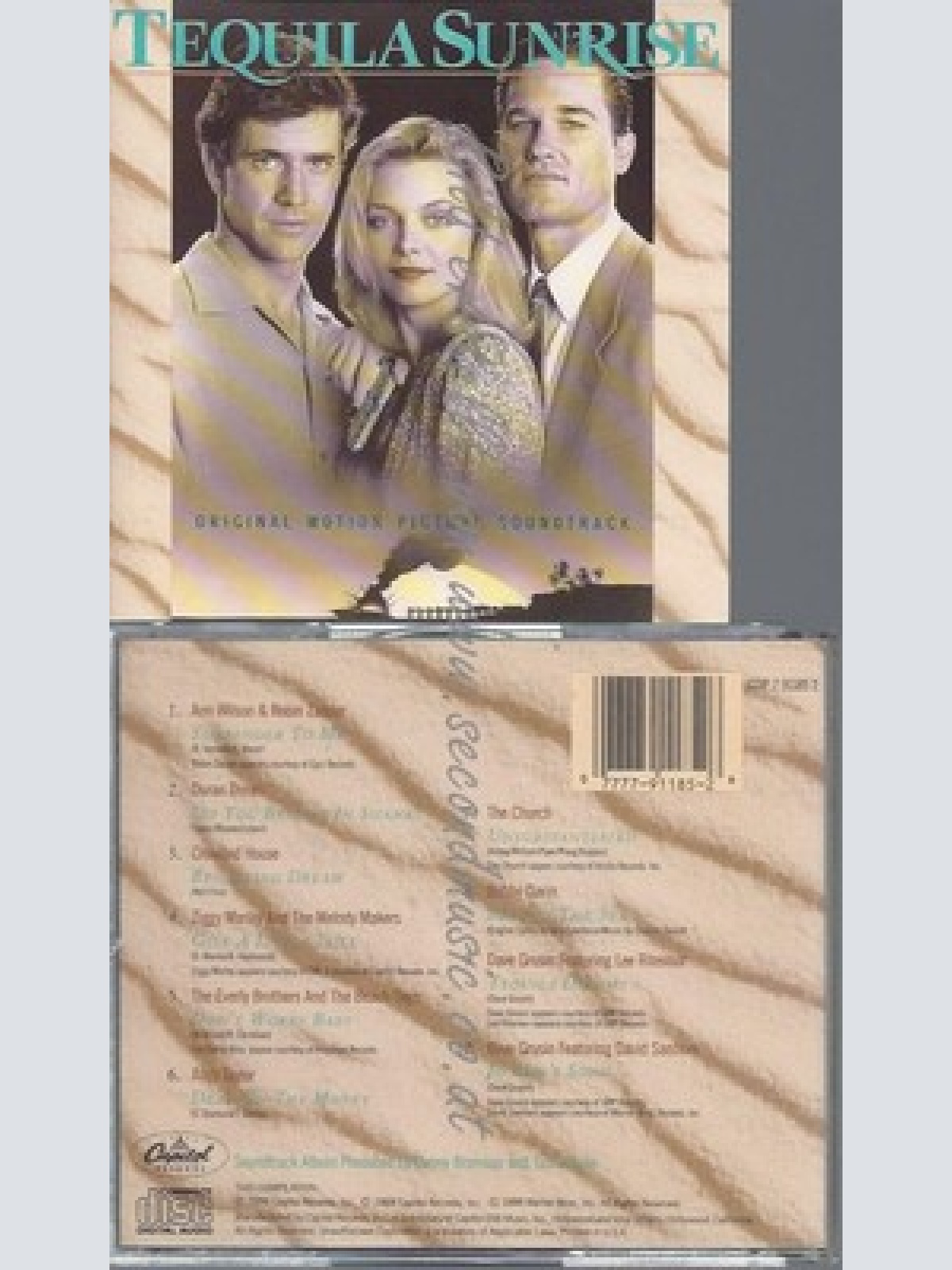 CD--SOUNDTRACK--TEQULIA SUNRISE |