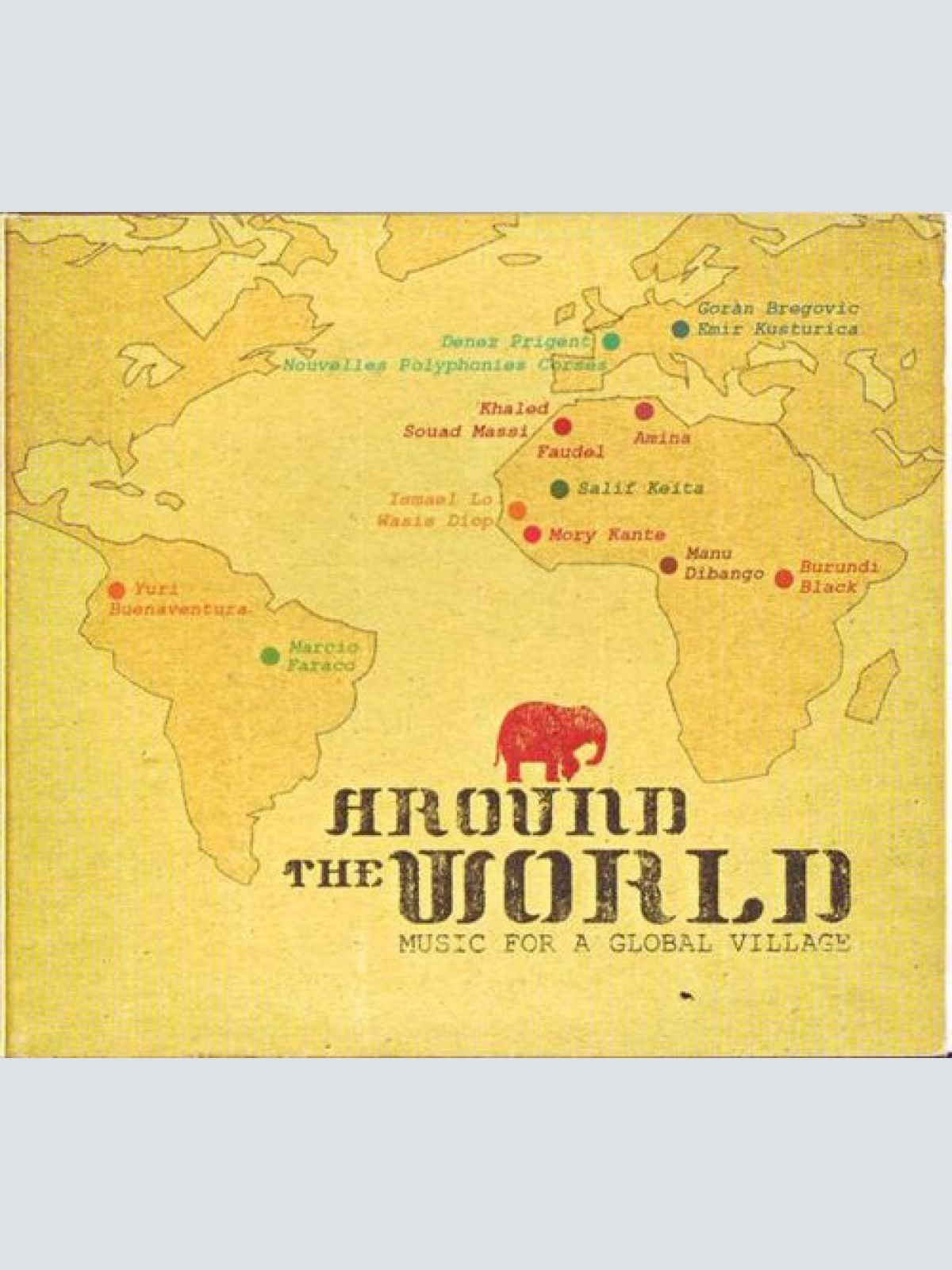 CD, Comp Various - Around The World - Music For A Global Village