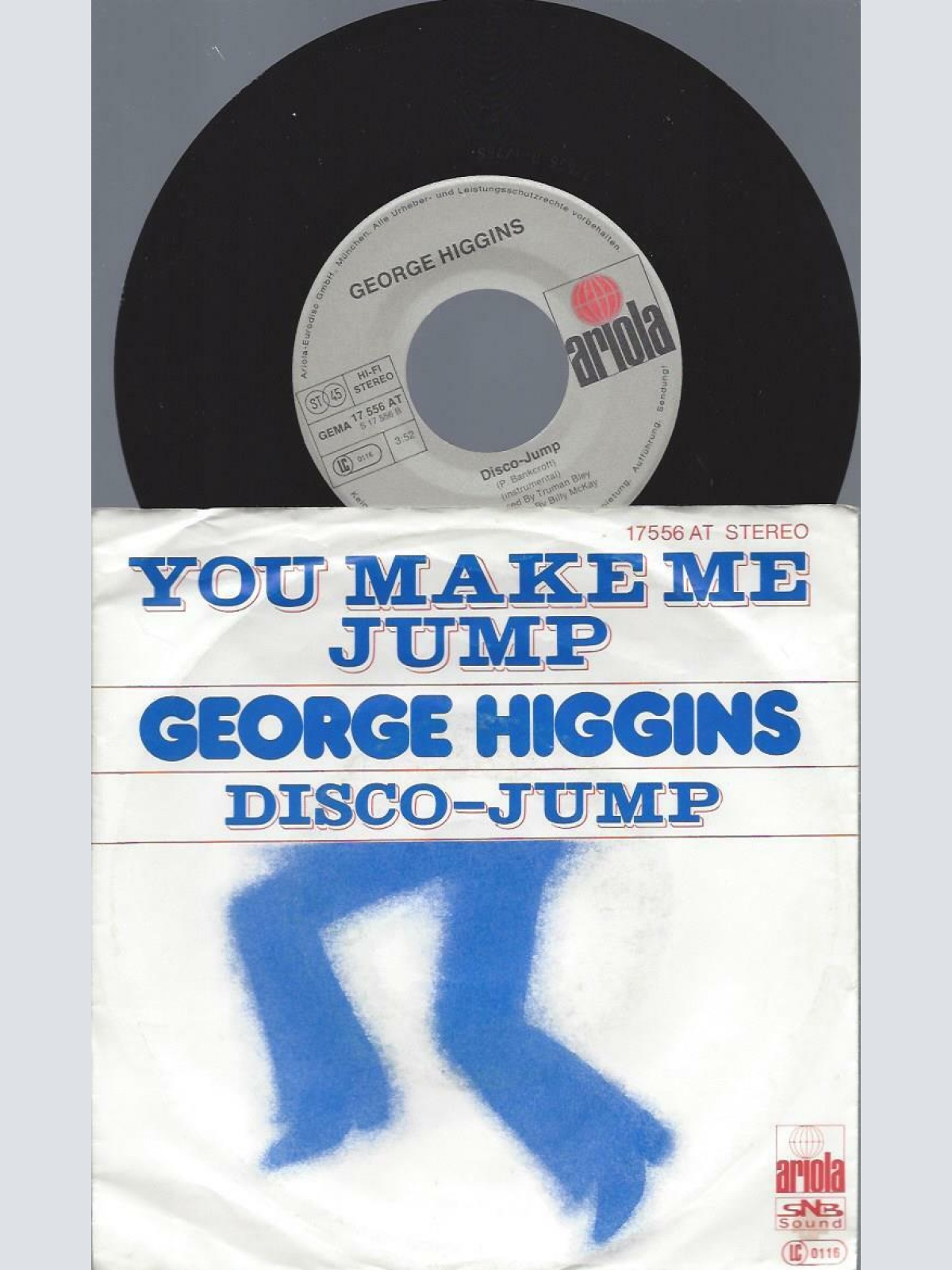 7"    George Higgins  You Make Me Jump