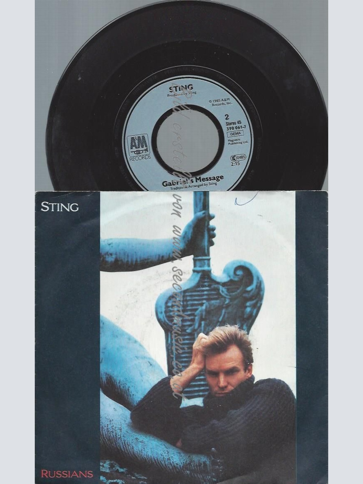 7"  Sting – Russians