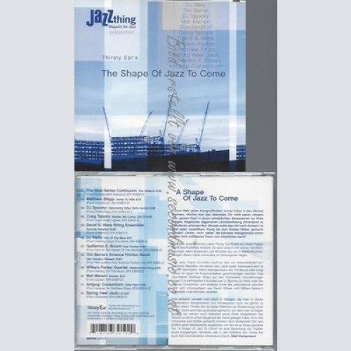 CD--VARIOUS ARTSTS--THIRSTY EAR - THE SHAPE OF JAZZ TO COME