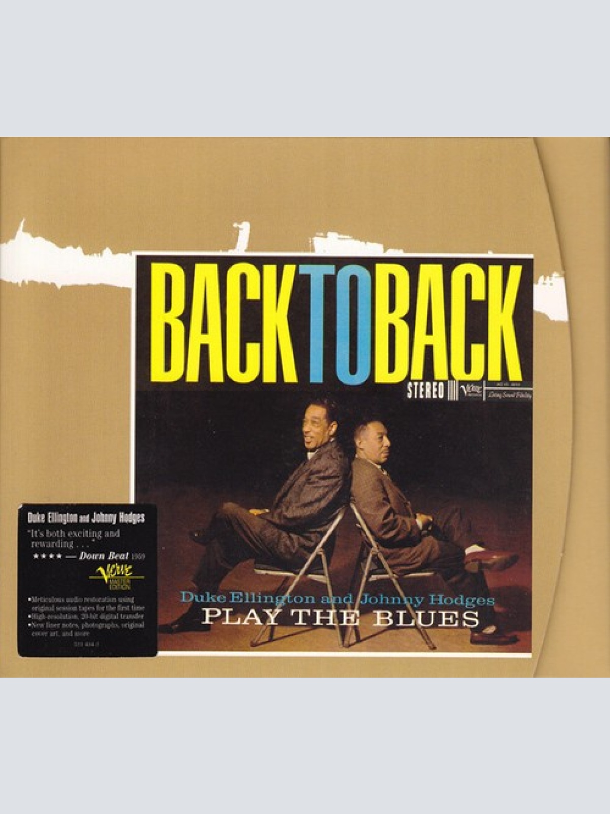 CD, Album, RE, RM, Dig Duke Ellington & Johnny Hodges - Back To Back (Duke El...