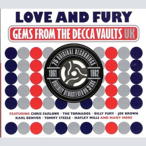 3xCD, Comp Various - Love And Fury - Gems From The Decca Vaults UK