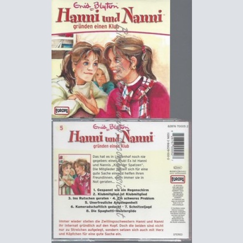 CD--HANNI UND NANNI-GRÜNDEN EINEN KLUB/ HANNI UND NANNI--05