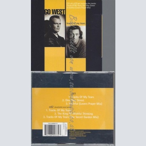CD--GO WEST--TRACKS OF MY TEARS--CD1