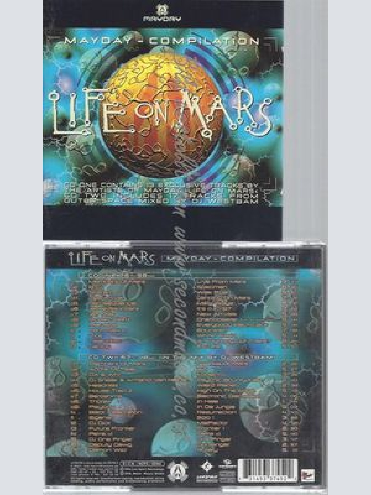 CD--VARIOUS--MAYDAY-LIFE ON MARS | DOPPEL-CD