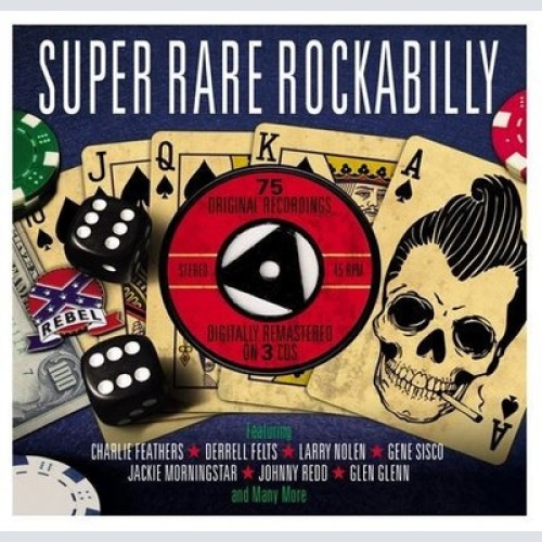 3xCD, Comp Various - Super Rare Rockabilly