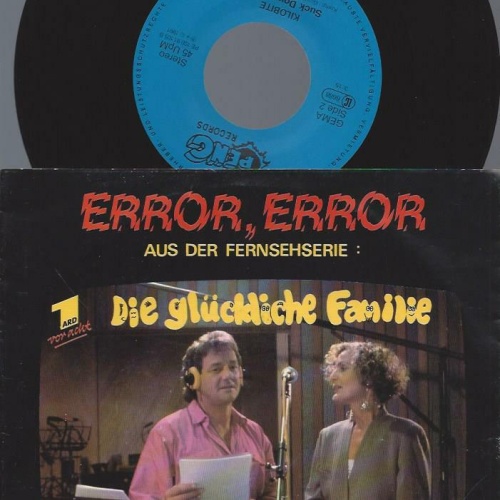7"-Kilobite – Error, Error -- Wolfgang Ambros