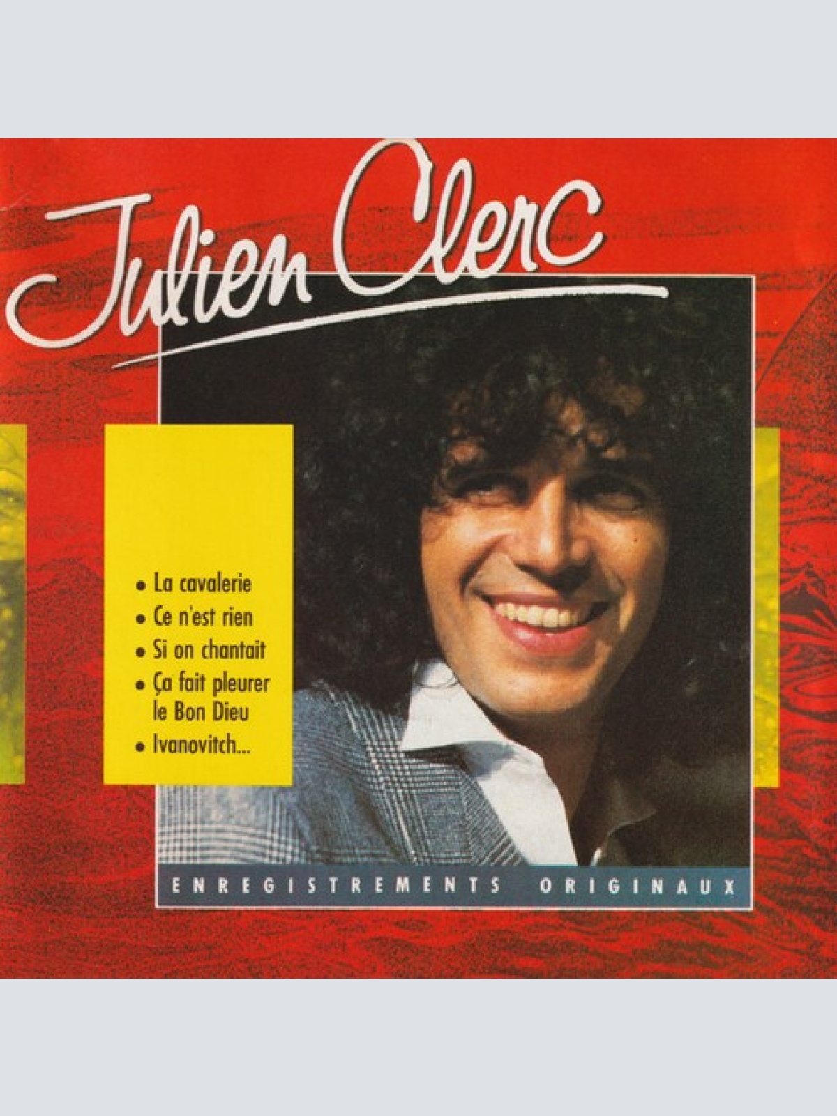 CD, Comp Julien Clerc - Julien Clerc