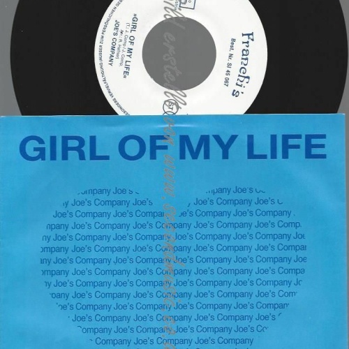 7" JOE'S COMPANY GIRL OF MY LIFE  // NM