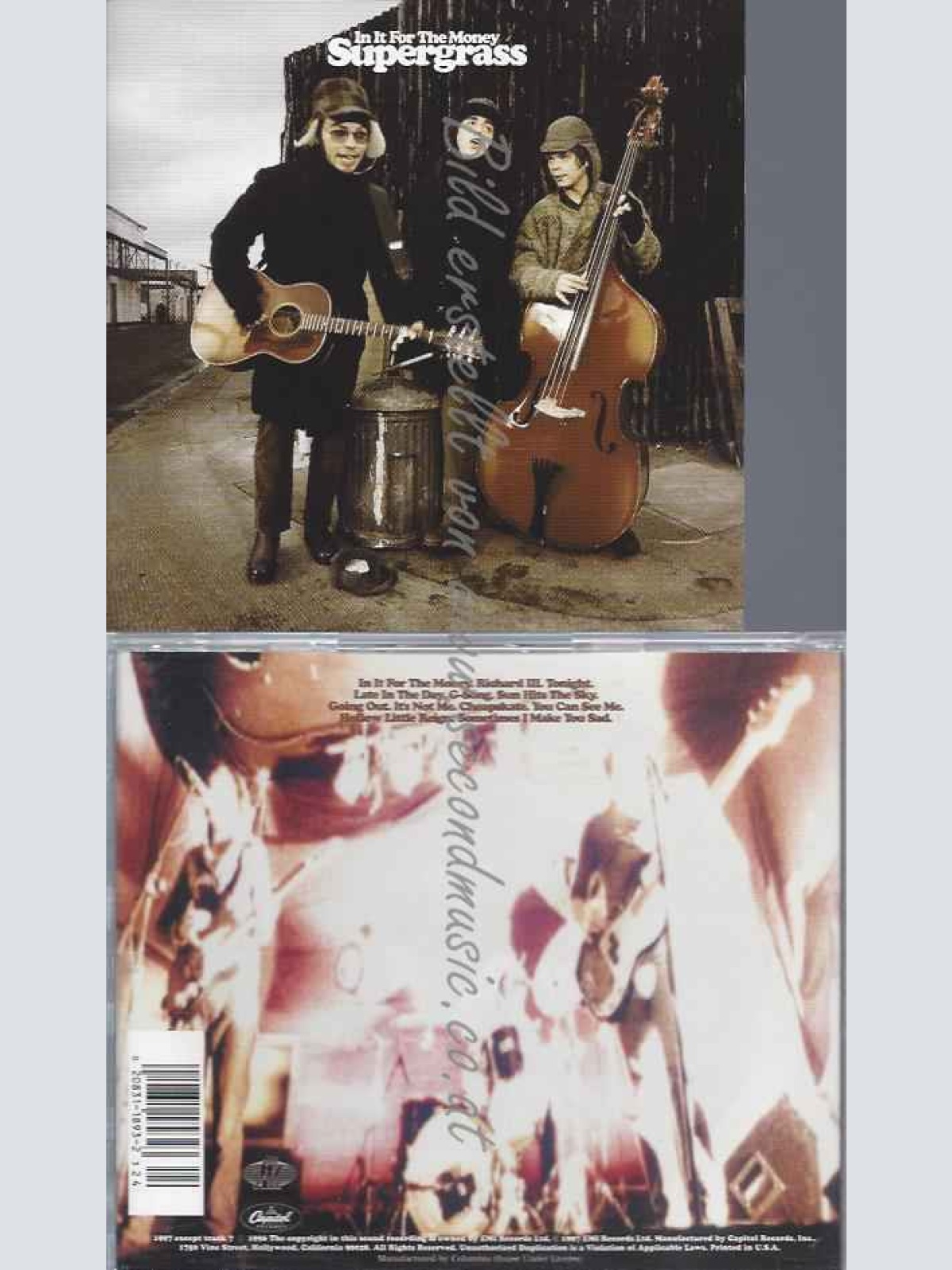 CD-    Supergrass – In It For The Money    // US / Club
