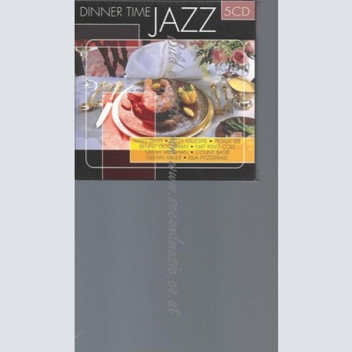 CD--VARIOUS UND FALSCH GESCHLUESSELT--DINNER TIME JAZZ -70 TRACKS- | BOX-SET
