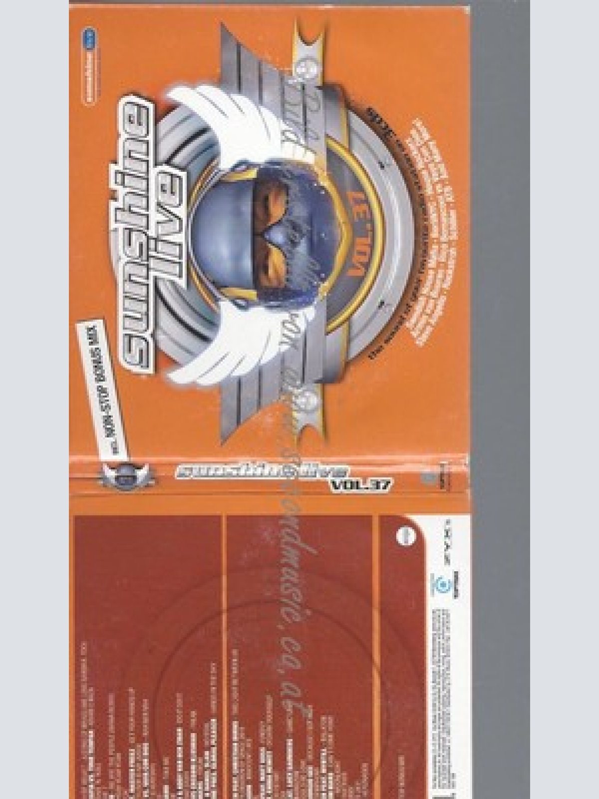 CD--VARIOUS--SUNSHINE LIVE VOL.37 | BOX-SET