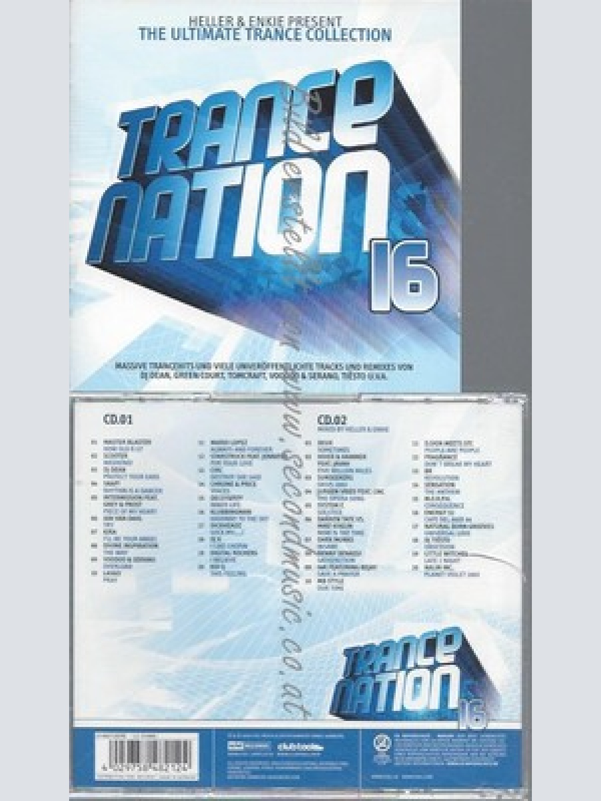 CD--VARIOUS--TRANCE NATION 16 | DOPPEL-CD