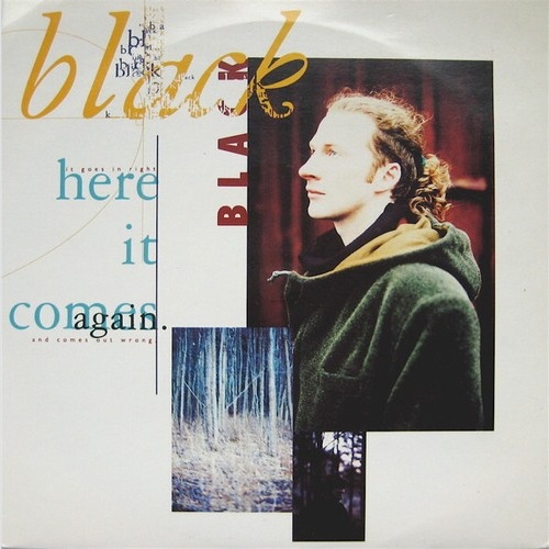 7", Single Black (2) - Here It Comes Again