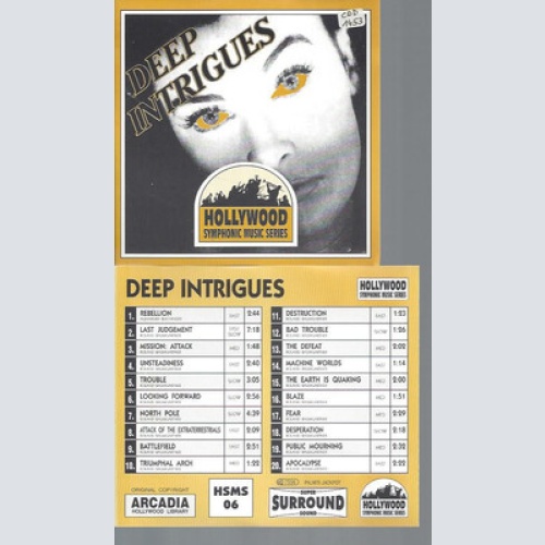 CD-DEEP INTRIGUES  HOLLYWOOD SYMPHONIC SERIES