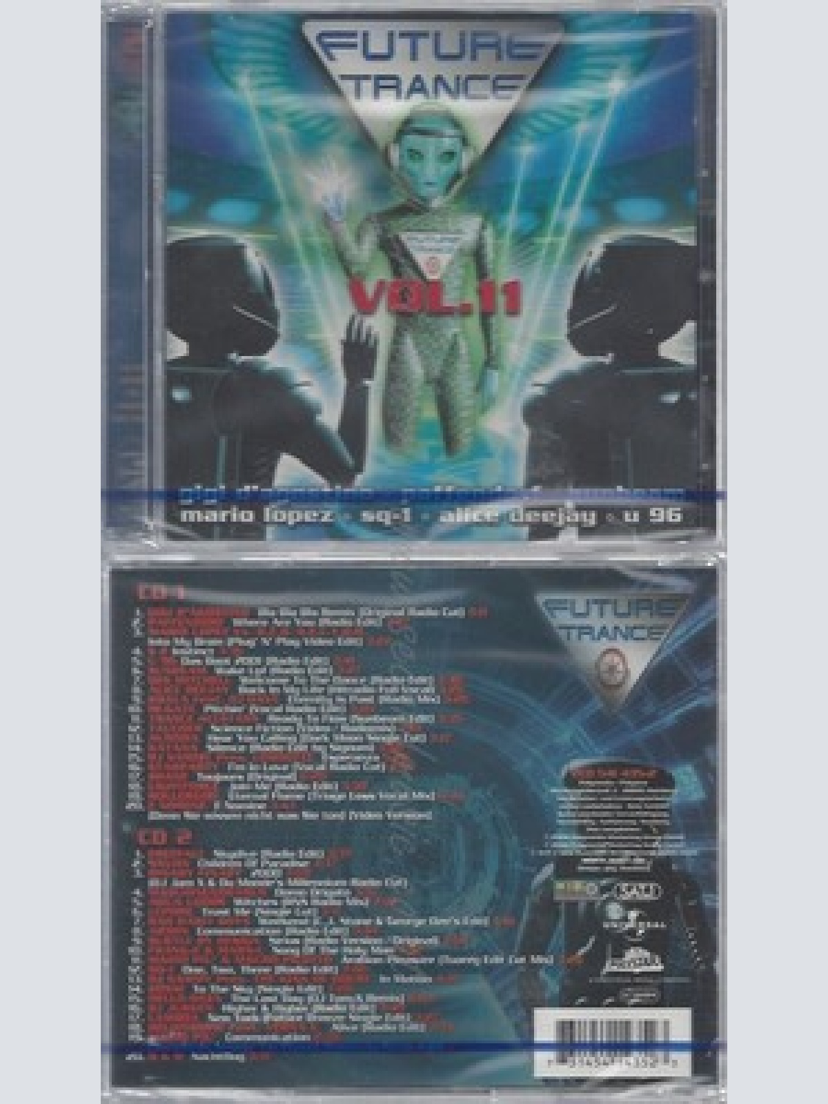 CD--NM-SEALED-VARIOUS -2000- - DOPPEL-CD -- FUTURE TRANCE VOL. 11