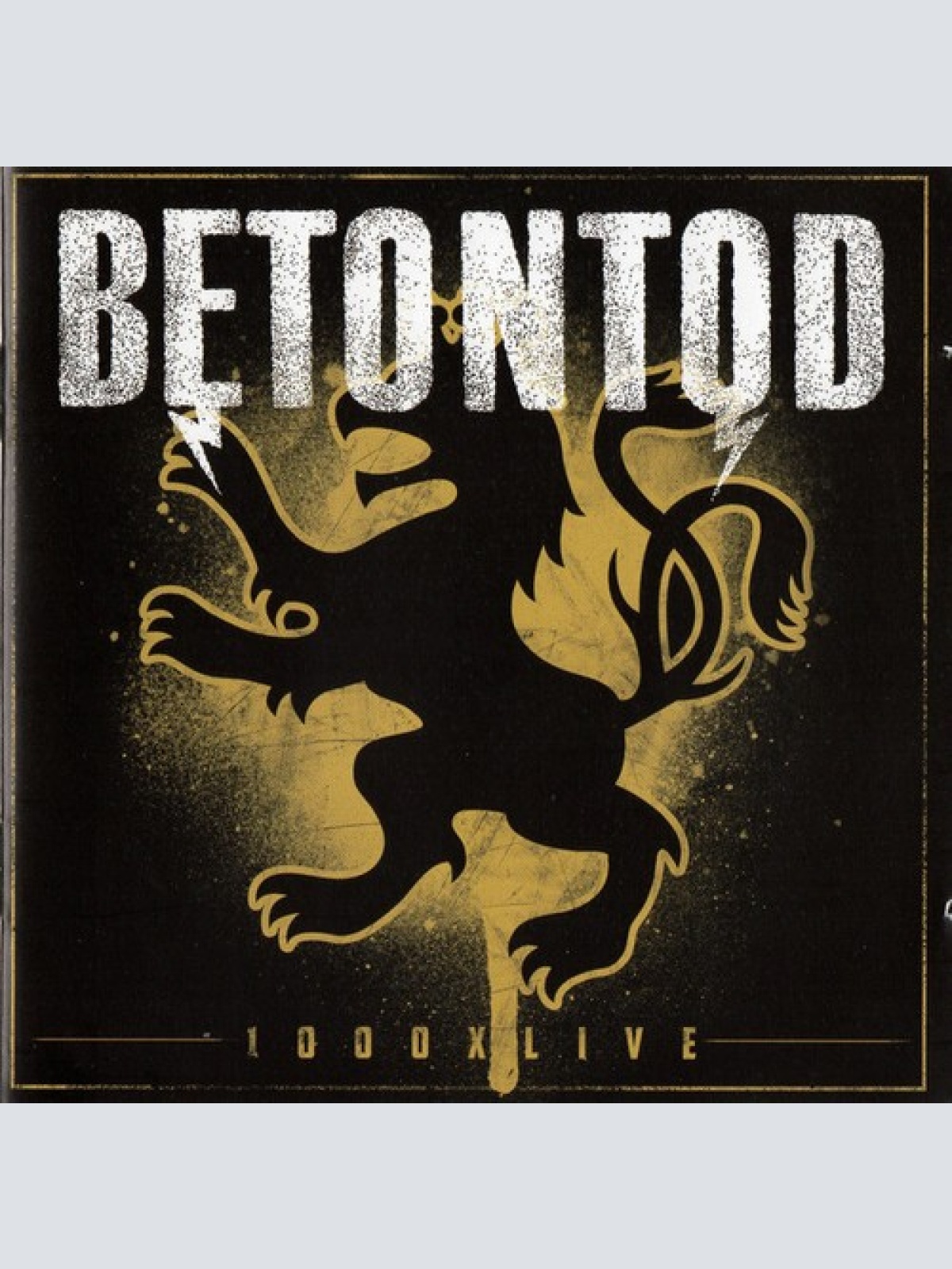 2xCD Betontod - 1000xLive